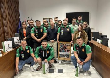 El Cabildo de La Palma recibe a los campeones de lucha canaria: El  Bediesta y el  San Blas celebran sus títulos de liga