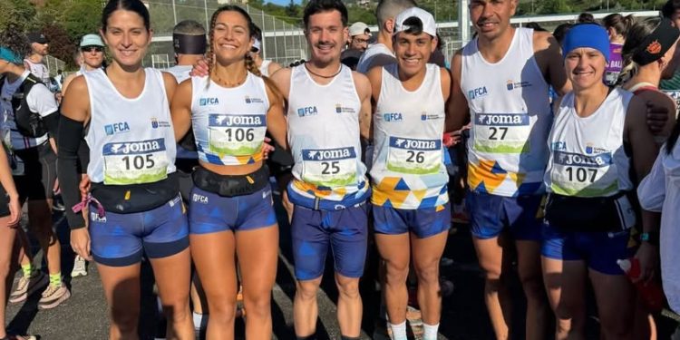 La selección canaria de trail running brilla en oviedo con sello palmero