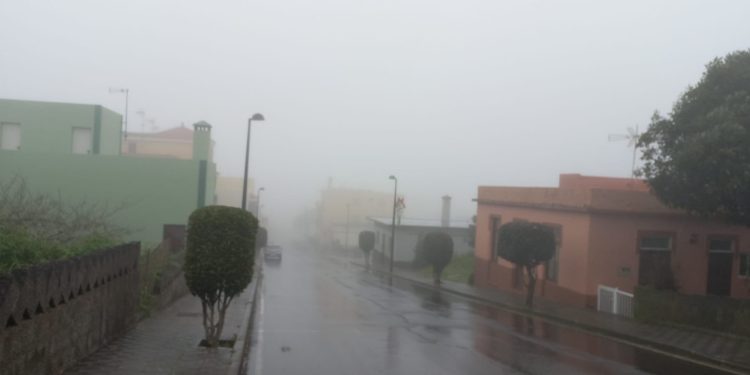 Previsión del tiempo: Descenso de temperaturas y lluvias débiles repartidas por la geografía palmera esta semana