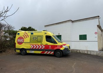 Herido un hombre de 88 años tras ser atropellado en la Avenida Felipe Lorenzo de Tazacorte