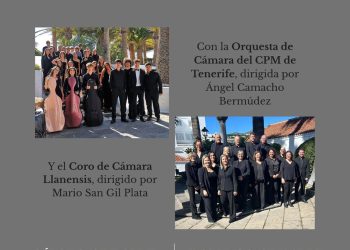 El Coro de Cámara Llanensis y la Orquesta del Conservatorio de Tenerife ofrecen dos conciertos de música clásica en la isla