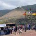 Juan Adalid abre el calendario de fiestas de barrio en Garafía con la tradicional Cruz de la Centinela