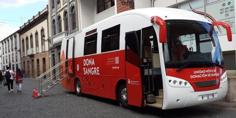 La unidad móvil de donación de sangre llega hoy a la Calle O’daly dentro de la primera campaña insular del año