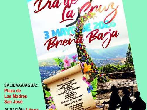 Breña Baja celebra su tradición con la Ruta Nocturna de Las Cruces este sábado 2 de mayo