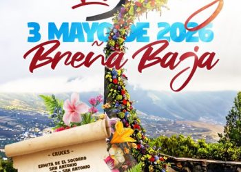 Breña Baja se engalana para celebrar el Día de La Cruz con el enrame de diecisiete monumentos florales