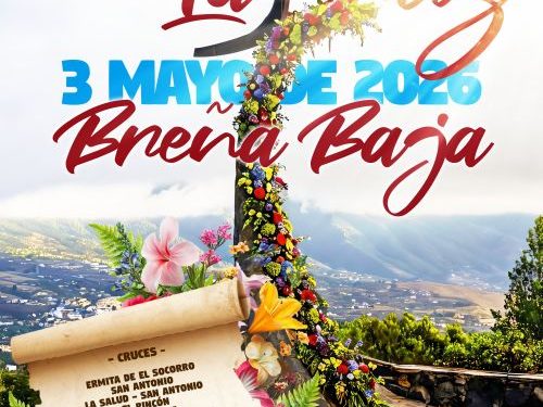 Breña Baja se engalana para celebrar el Día de La Cruz con el enrame de diecisiete monumentos florales
