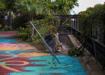 El PSOE denuncia el abandono de parques infantiles y canchas deportivas en Santa Cruz de La Palma