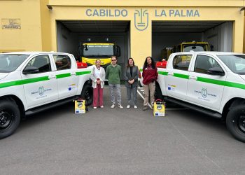 El Cabildo de La Palma incorpora nuevos vehículos forestales y avanza en la planificación sostenible de sus montes