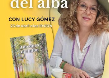 Lucy Gómez presenta su poemario ‘Rincones del alba’ en la biblioteca de Breña Baja