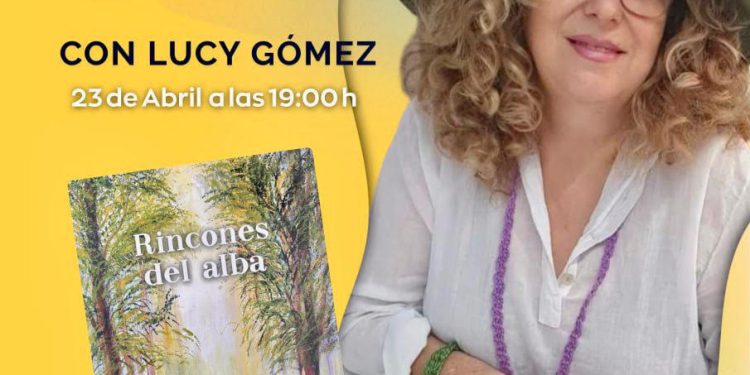 Lucy Gómez presenta su poemario ‘Rincones del alba’ en la biblioteca de Breña Baja