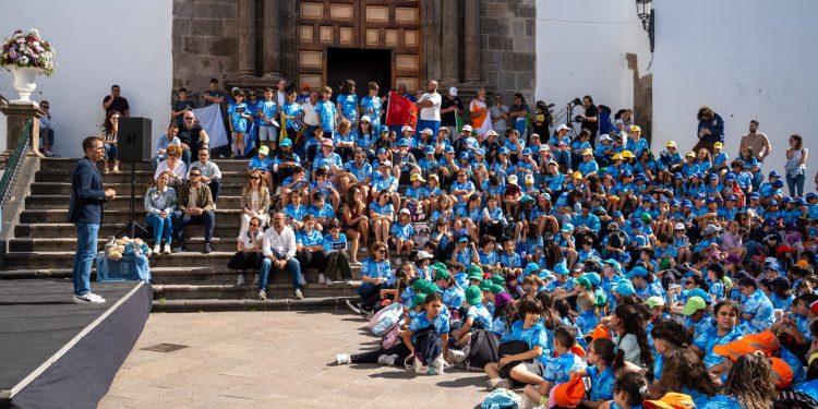 Santa Cruz de La Palma abre con 450 escolares la Semana Canaria de los Deportes Tradicionales