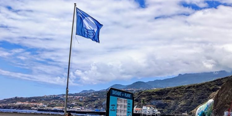 Santa Cruz de La Palma revalida la Bandera Azul por sexto año consecutivo