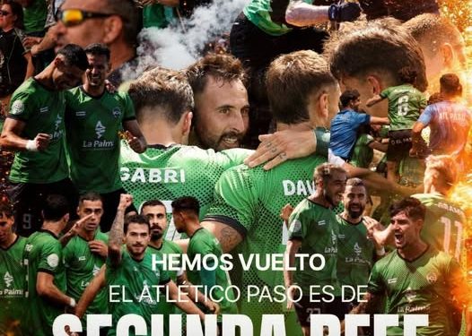 El Atlético Paso regresa a Segunda Federación tras pelear el ascenso punto a punto