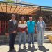El Paso renueva sus colegios con nuevas zonas de sombra en La Rosa y mejoras en la cancha de Adamancasis