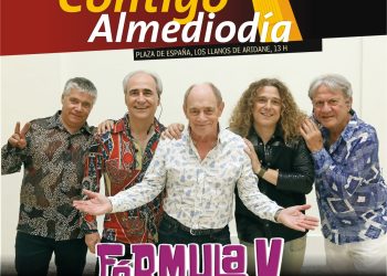 Fórmula V actuará en Los Llanos el 16 de mayo dentro del ciclo Contigo Almediodía