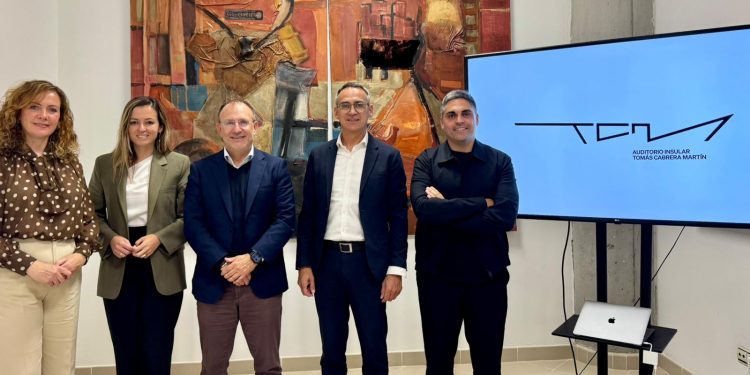 El futuro Auditorio Insular Tomás Cabrera Martín ya tiene identidad visual, firmada por Armando Acosta