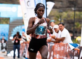 Doblete keniano histórico: Richard Atuya y Joyce Njeru pulverizan los récords del Kilómetro Vertical de Transvulcania adidas