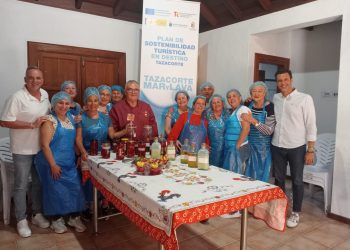 Mojos, conservas y postres palmeros: Tazacorte forma a sus vecinos para levantar la Casa del Mojo