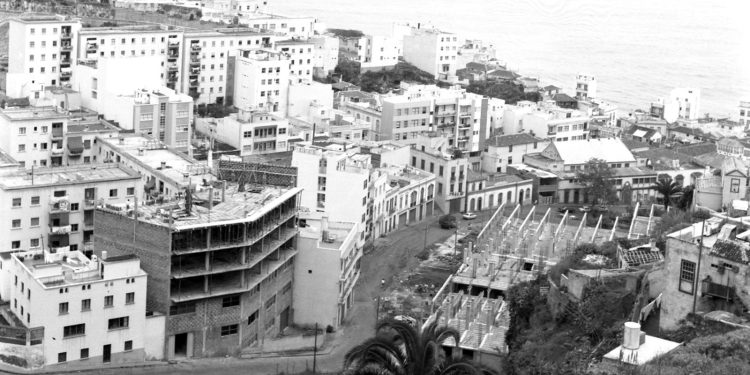 Vista panoramica del barrio de El Puente en Santa Cruz de La Palma