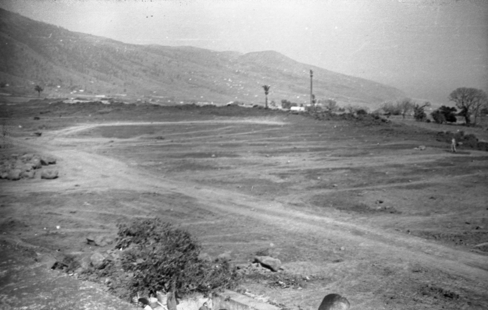 La pista de Buenavista, terminada. La inauguración oficial llegó el 22 de septiembre de 1955.