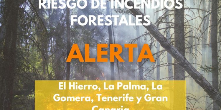 Calor y monte seco: La Palma sigue en alerta por riesgo de incendios esta semana, con hasta 35 grados