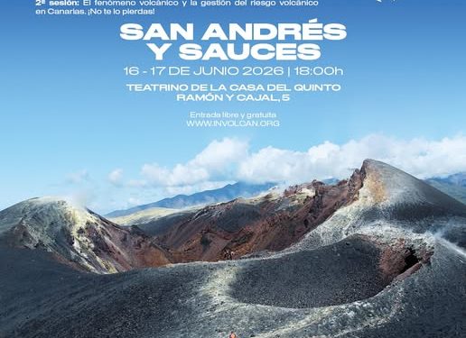 El volcán, explicado en casa: el aula volcánica de INVOLCAN llega a San Andrés y Sauces el 16 y el 17 de junio
