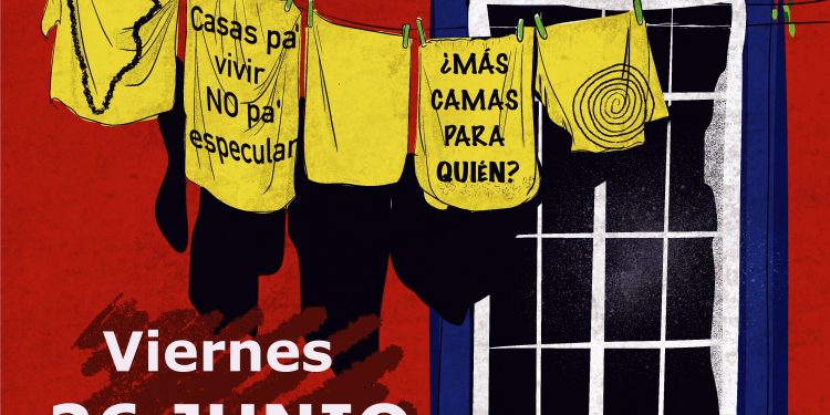 «La vivienda nos cuesta la vida»: La Palma sale a la calle el 26 de junio en Los Llanos contra la crisis del alquiler