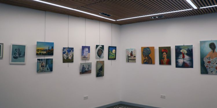 La Sala O’Daly expone hasta el sábado las obras del alumnado de pintura de Santa Cruz
