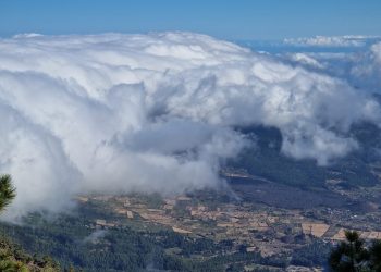 El tiempo del lunes en La Palma: mañana de sol y playa, pero el día se cierra con lluvias y brumas desde las seis de la tarde