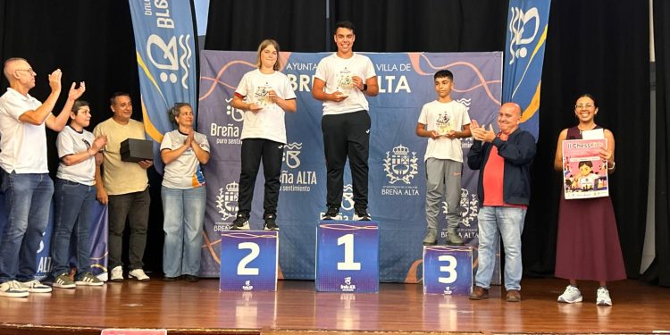 Pleno al ajedrez en Breña Alta: Airam Peraza gana las seis partidas y conquista el II Chess Kids Grupo Demaria