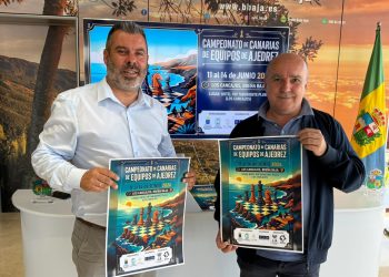 Más de cien ajedrecistas y una leyenda del tablero: La Palma acoge el Campeonato de Canarias por equipos