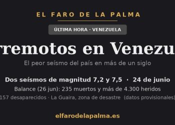 Terremotos en Venezuela: balance del 26 de junio de 2026