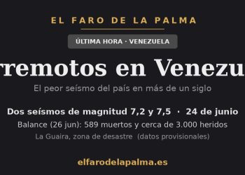 Terremoto de Venezuela: balance de 589 muertos a 26 de junio de 2026