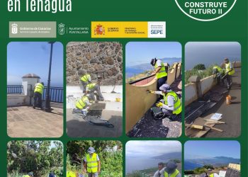 Aprender un oficio arreglando su propio pueblo: el alumnado de «Puntallana Construye Futuro II» pone a punto Tenagua