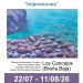 Cartel de la exposición «Colores de la Naturaleza» de Mercedes Barrera en Los Cancajos