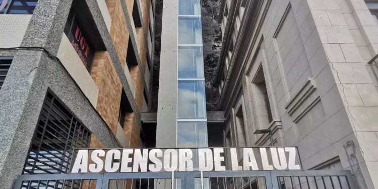 Ascensor urbano de La Luz, en Santa Cruz de La Palma