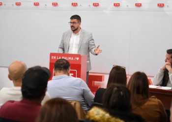 Borja Perdomo, portavoz del PSOE en el Cabildo de La Palma