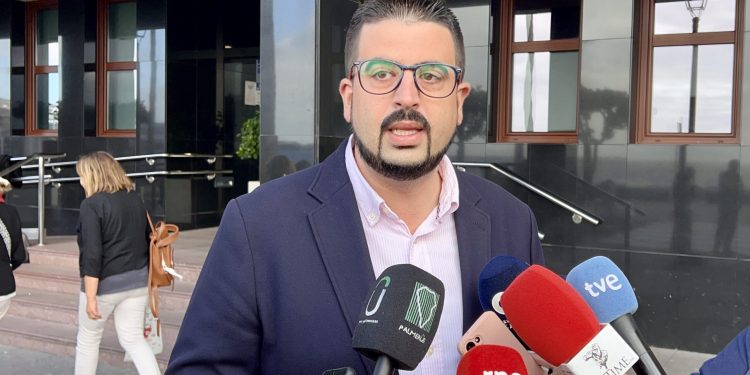 Borja Perdomo, secretario general del PSOE de La Palma