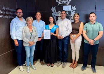 Fabiola Gonzalez Cabrera, reconocida por el Ayuntamiento de Brena Baja