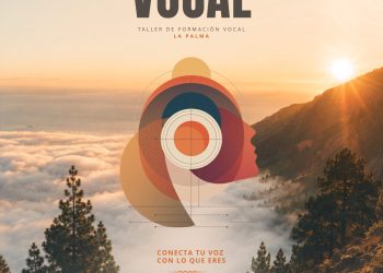 Cartel del taller gratuito de técnica vocal Arsis Vocal del Cabildo de La Palma
