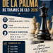 Cartel del II Campeonato de La Palma de Tramos de Elo 2026, organizado por el Club Deportivo Roque Niquiomo