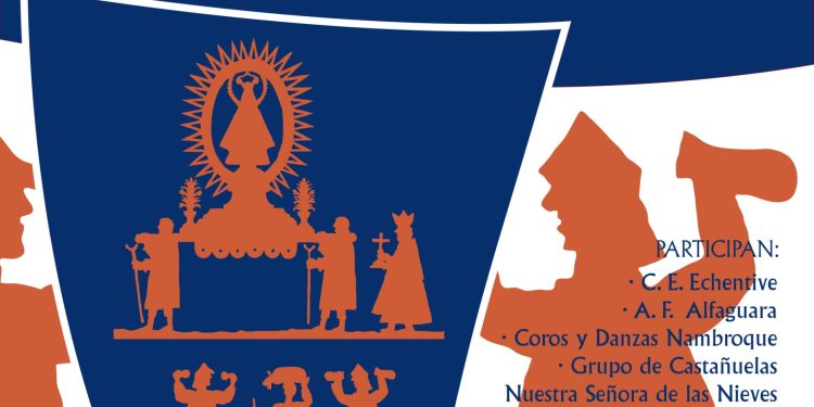 Cartel del Festival de Folclore Virgen de las Nieves 2026
