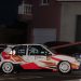 Jordan Brito y Elvira Cruz, sobre un Citroën Saxo VTS, en el XVIII Rallysprint Cielo de La Palma