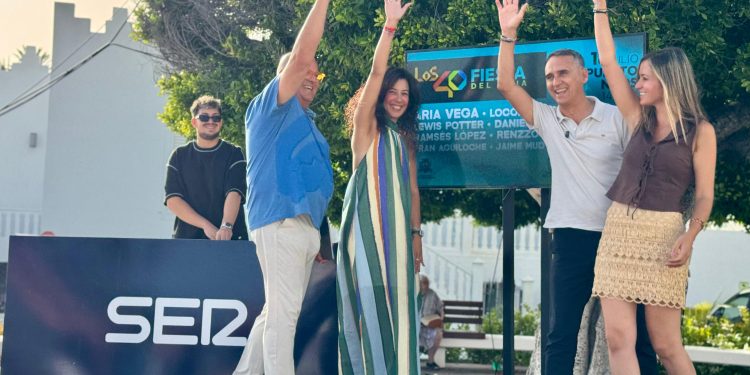 LOS40 Fiesta del Agua 2026 en Puerto Naos, Los Llanos de Aridane