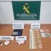Sustancias y dinero intervenidos por la Guardia Civil en Breña Alta