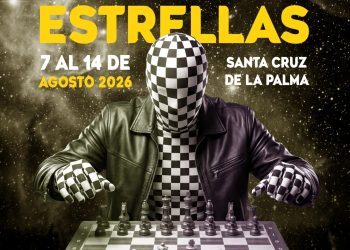 Cartel IX Torneo Internacional de Ajedrez Isla de La Palma