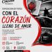 Cartel de la exposición Con el corazón lleno de amor de Padisbalta
