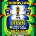 Cartel de la tercera Quedada de Cromos FIFA en Breña Baja