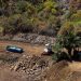 Movimiento de tierras y apertura de una pista ancha en el entorno de la Quinta Verde, en Santa Cruz de La Palma