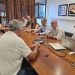 Nieves Lady Barreto y Sergio Rodríguez en la reunión de coordinación sobre la reconstrucción agraria del Valle de Aridane
